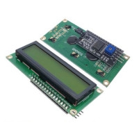 LCD1602 16x2 ekranas žalias I2C IIC