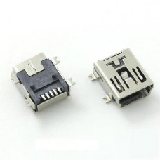 Lizdas Mini USB B SMD 5pin