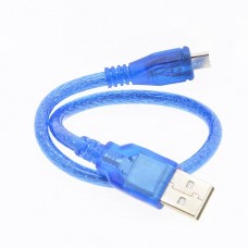 Micro USB kabelis 30cm.