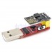USB į TTL adapteris ESP-01 moduliui su režimų mygtuku