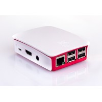 Dėklas Raspberry Pi 3 model B/B+ raudona/balta