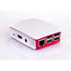 Dėklas Raspberry Pi 3 model B/B+ raudona/balta